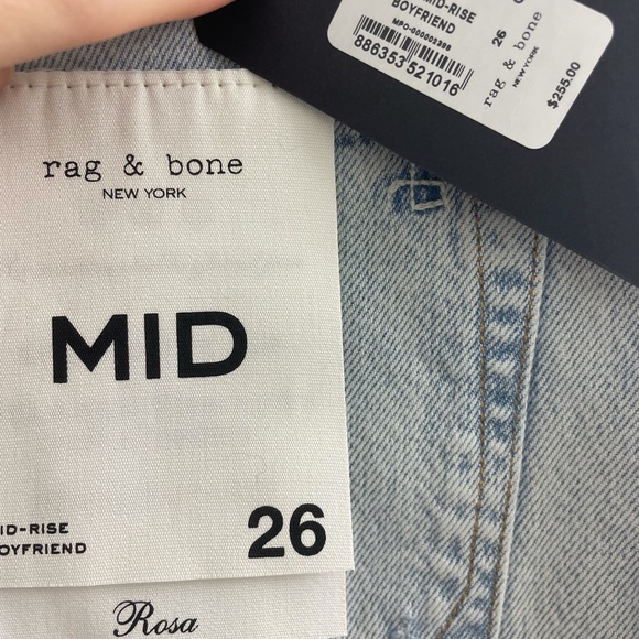 Rag & Bone Rosa Mid Rise- Rochelle- Size 26 - Picture 2 of 6
